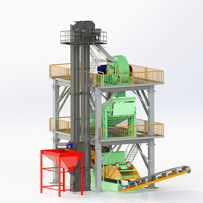 Wettechnologie High Performance Sand Making Machine Stationary Installatie methode