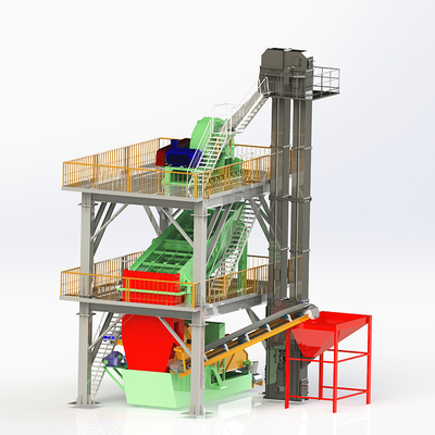 Wet Technology Low Wear M Sandmaking Machine met een capaciteit van 150-180 t/h