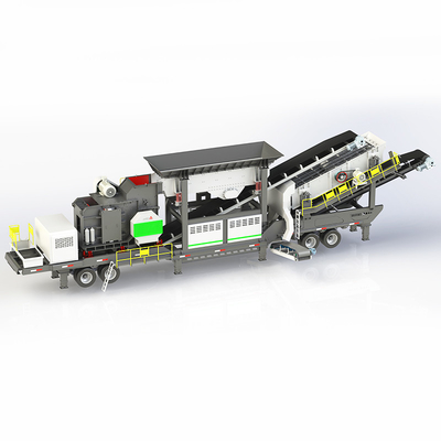 1500x1500mm Specificaties Typische banden mobiele mijnbouwbreker ijzerertsbreker