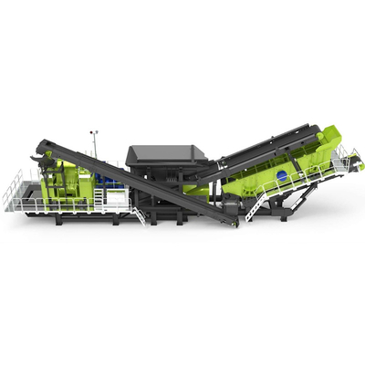Mobiele middelgrote breekmachine voor mijnbouw voor verschillende groottes installaties