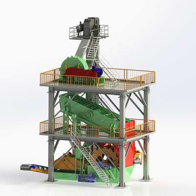 Automatisch besturingssysteem van 22 kW voor innovatieve zandproductieapparatuur in de mijnbouw