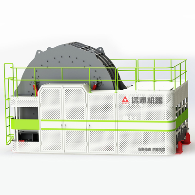 Krachtige en efficiënte horizontale schacht-impactorcrusher met aangepaste kleur PW3608