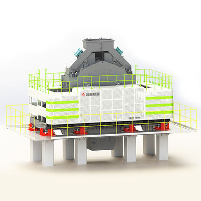 Elektrisch aangedreven aanpasbare kleur Impact Crusher Machine Breek Granit